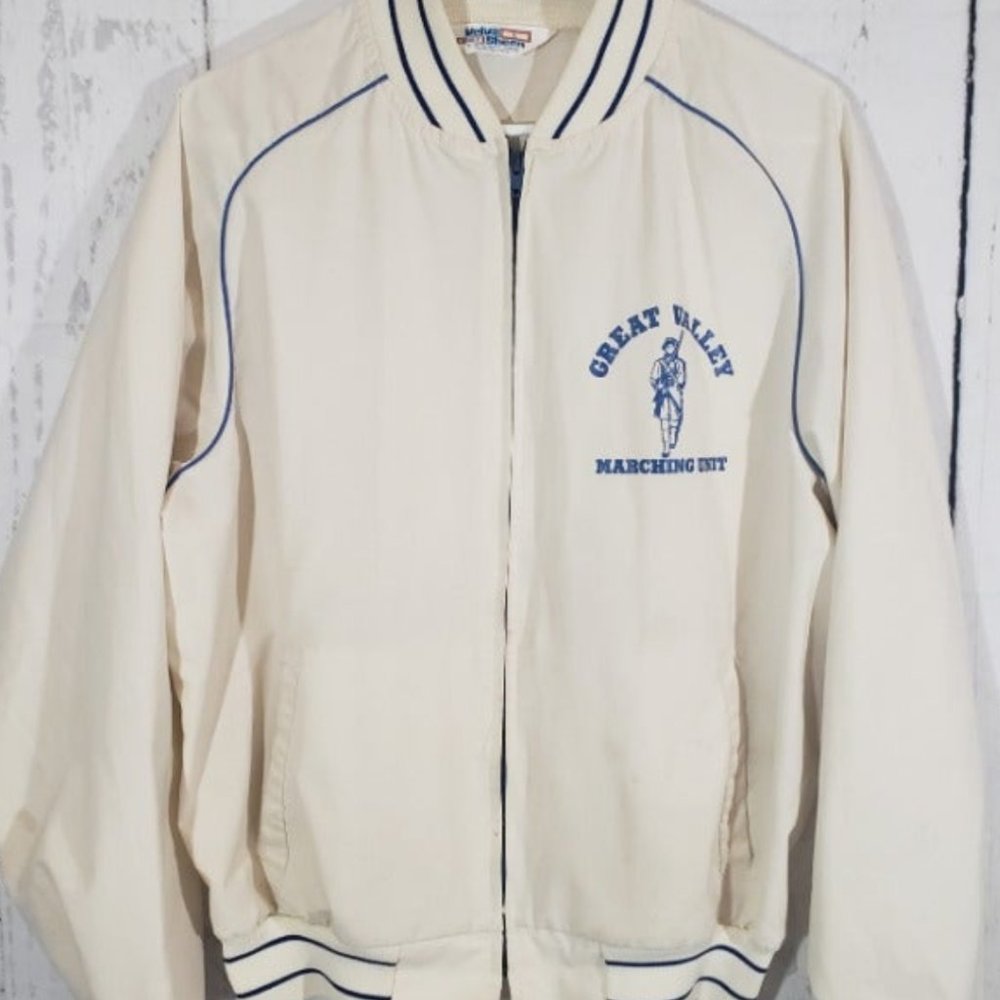 VTG 1970s Velva Sheen Mens L Jacket Bomber